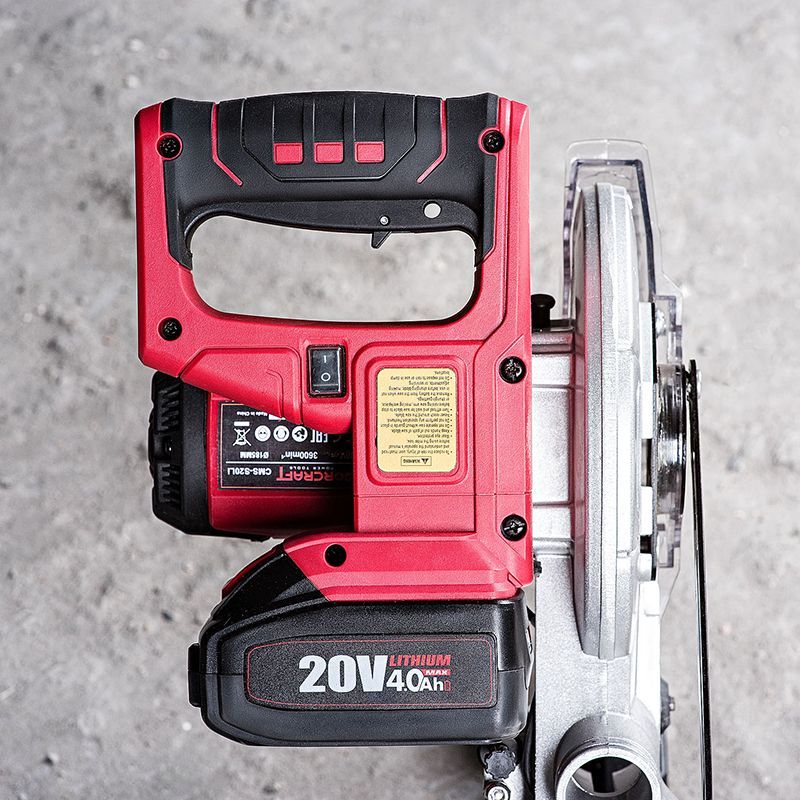 Акумуляторна торцювальна пила WORCRAFT CMS-S20Li