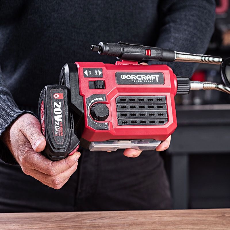 Акумуляторний гравер WORCRAFT CEMG-S20Li