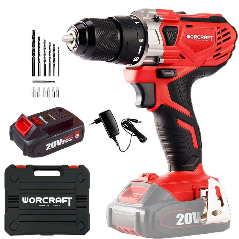 Акумуляторний шуруповерт WORCRAFT CD-S20LiWB