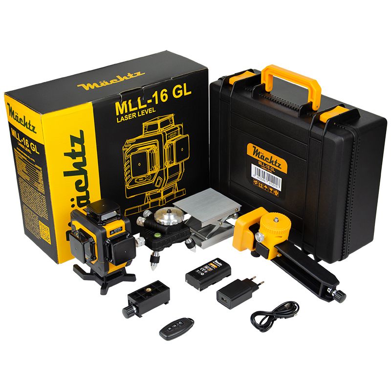 Лазерный уровень 4D Mächtz MLL-16 GL
