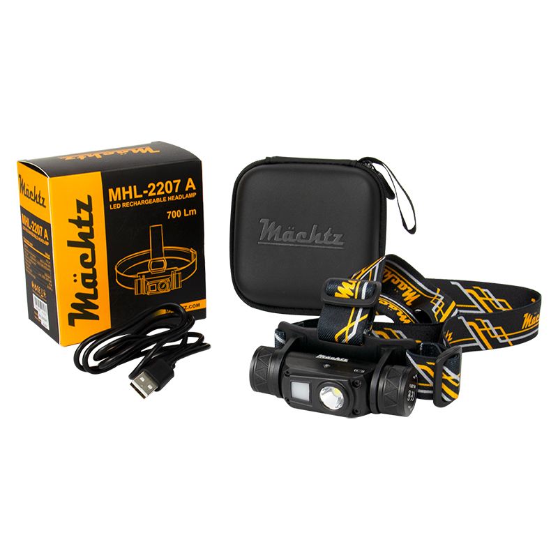Ліхтар налобний світлодіодний Mächtz MHL-2207 A