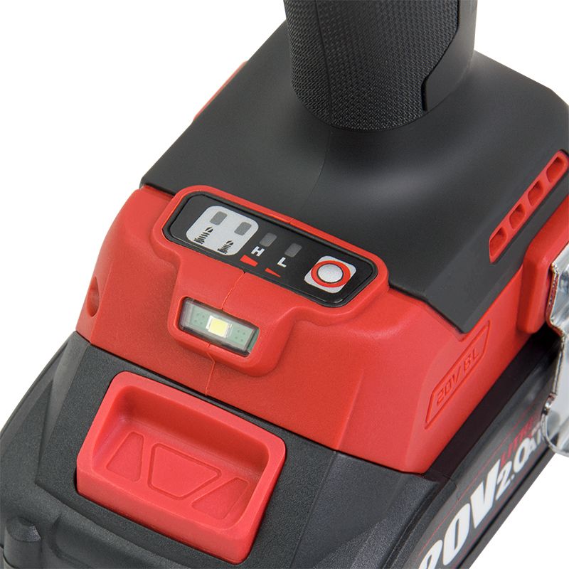 Акумуляторний безщітковий гайковерт ударний WORCRAFT CIS‑S20LiBM‑260