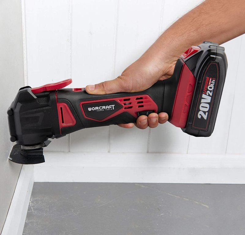 Акумуляторний реноватор (багатофункціональний інструмент) WORCRAFT CMT-S20Li