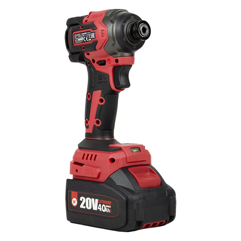 Акумуляторний безщітковий гайковерт ударний WORCRAFT CIS‑S20LiBH