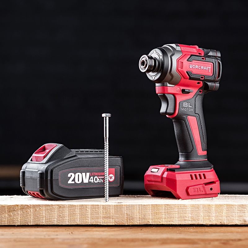 Акумуляторний безщітковий гайковерт ударний WORCRAFT CIS‑S20LiBH