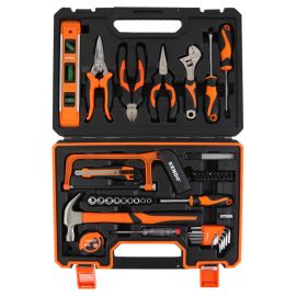 Набір господарського інструменту в кейсі KENDO (64 шт), 64 предмета