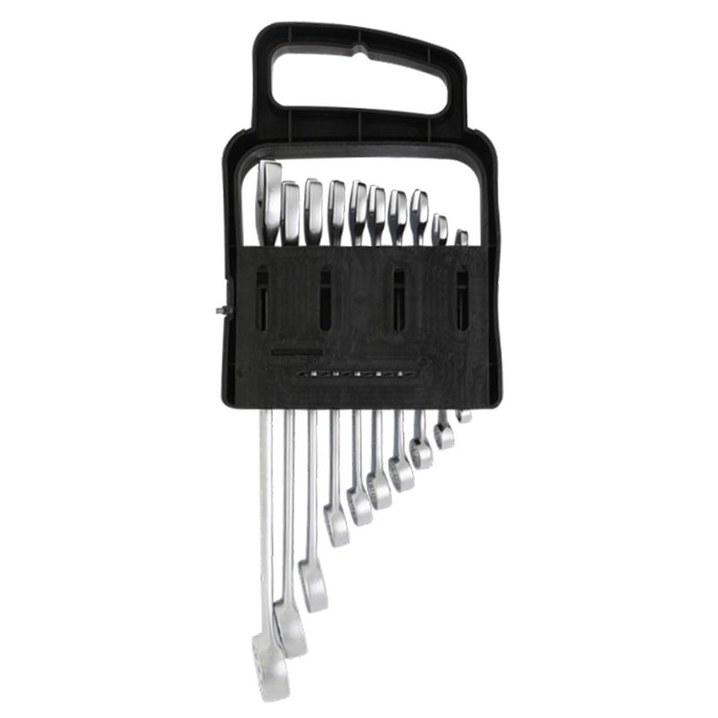 Набір ключів комбінованих гайкових KENDO CR-V (10 шт), 6 - 22мм