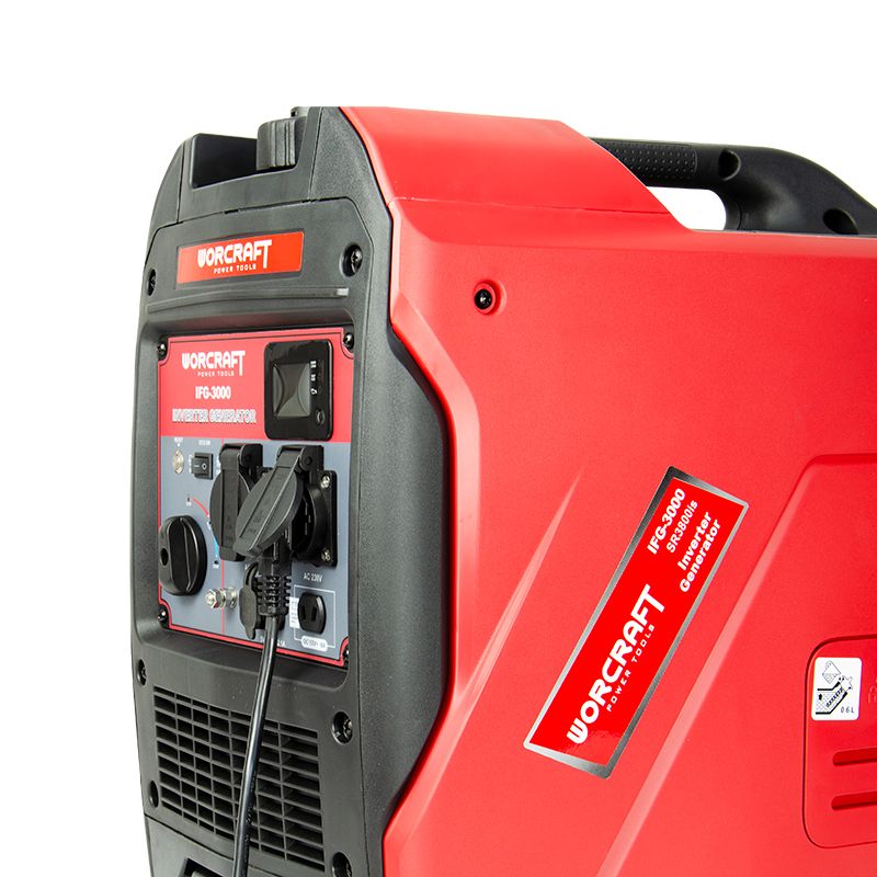 Інверторний електрогенератор 3,5 кВт WORCRAFT IFG-3000 
