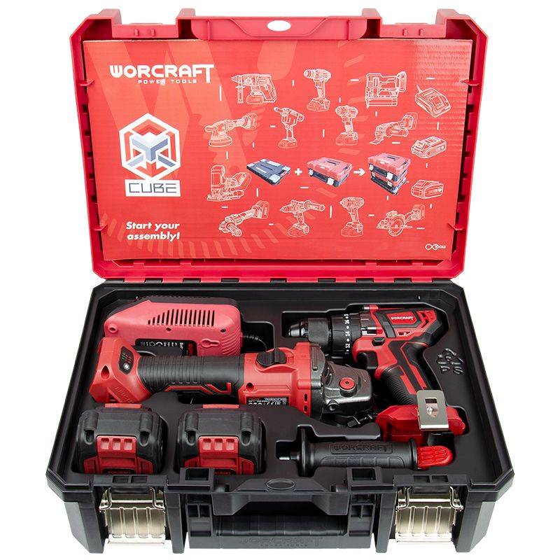 Набір інструменту WORCRAFT XCUBE001