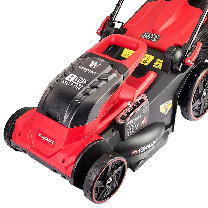 Акумуляторна безщіткова газонокосарка WORCRAFT CLM-S40LiBL