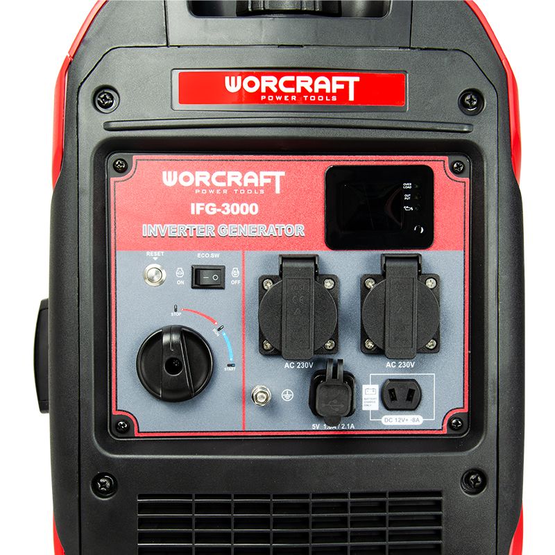 Інверторний електрогенератор 3,5 кВт WORCRAFT IFG-3000 
