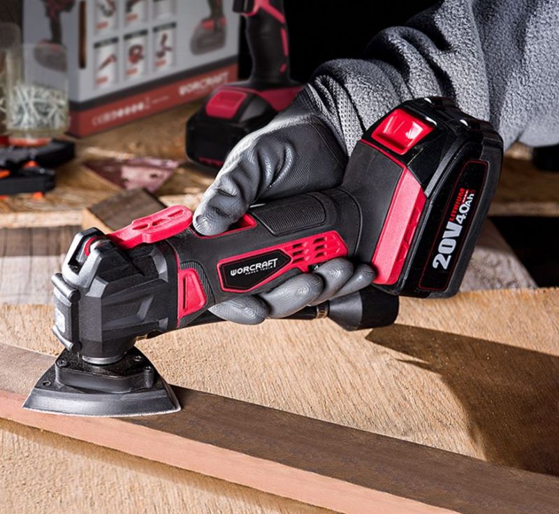 Акумуляторний реноватор (багатофункціональний інструмент) WORCRAFT CMT-S20Li