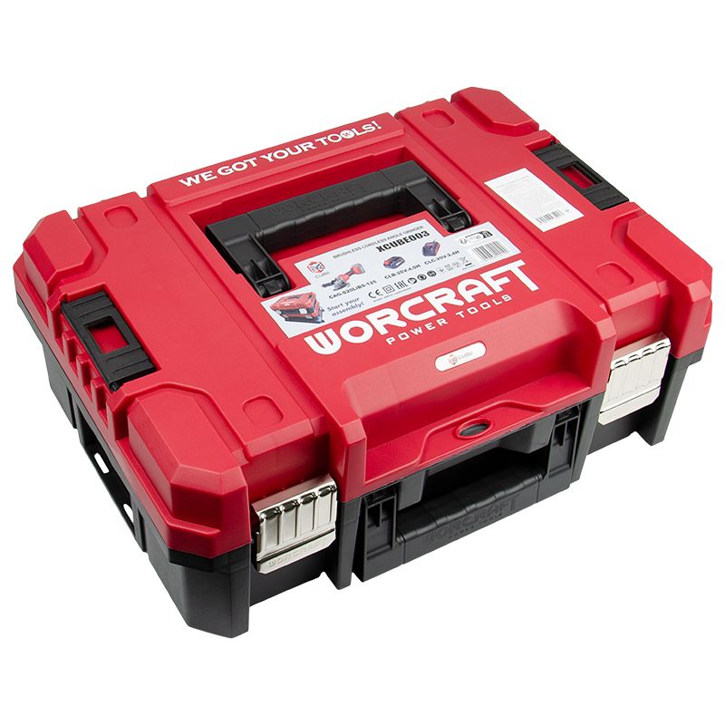 Акумуляторна безщіткова болгарка WORCRAFT XCUBE003