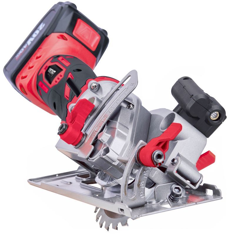 Акумуляторна безщіткова міні-пила циркулярна WORCRAFT CMCS‑S20LiB