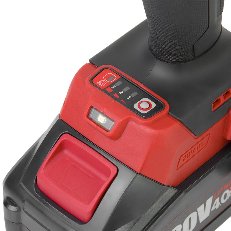 Акумуляторний безщітковий гайковерт ударний WORCRAFT CIW‑S20LiB‑450