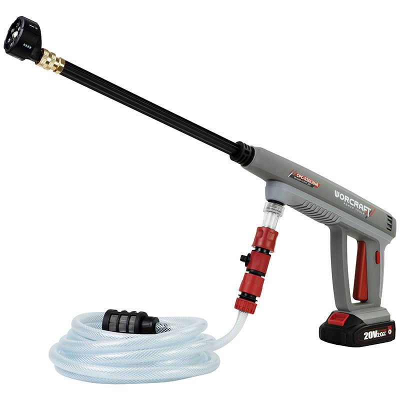 Акумуляторна мийка високого тиску WORCRAFT CPC-S20LiDM