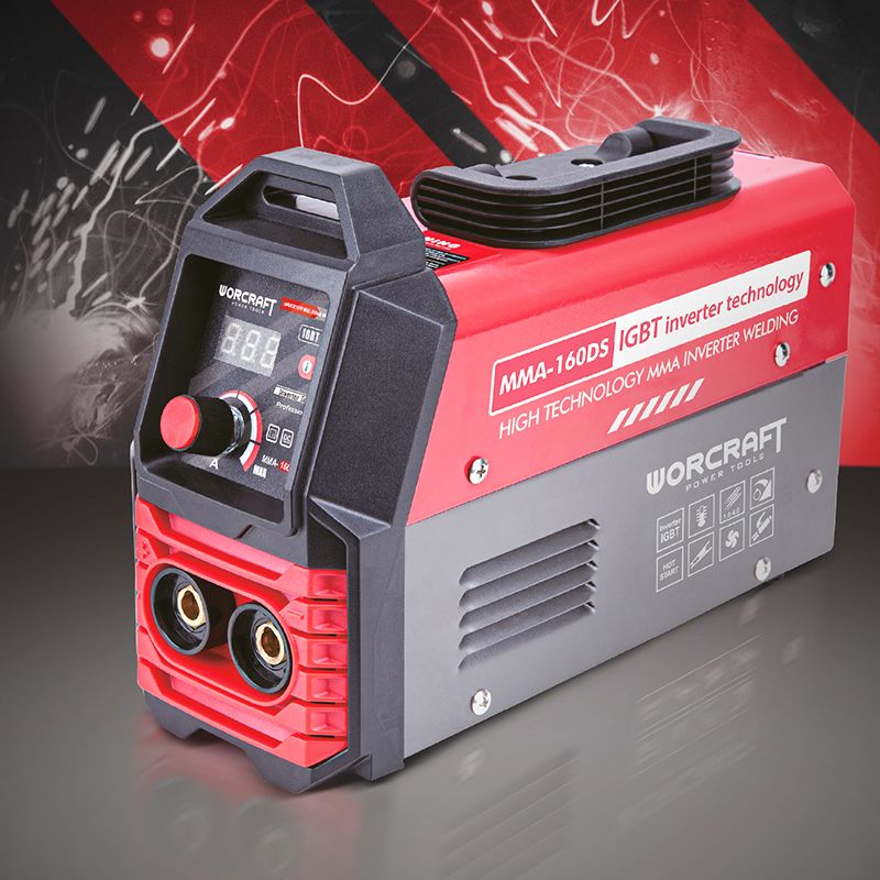 Зварювальний апарат інверторний WORCRAFT MMA-160DS