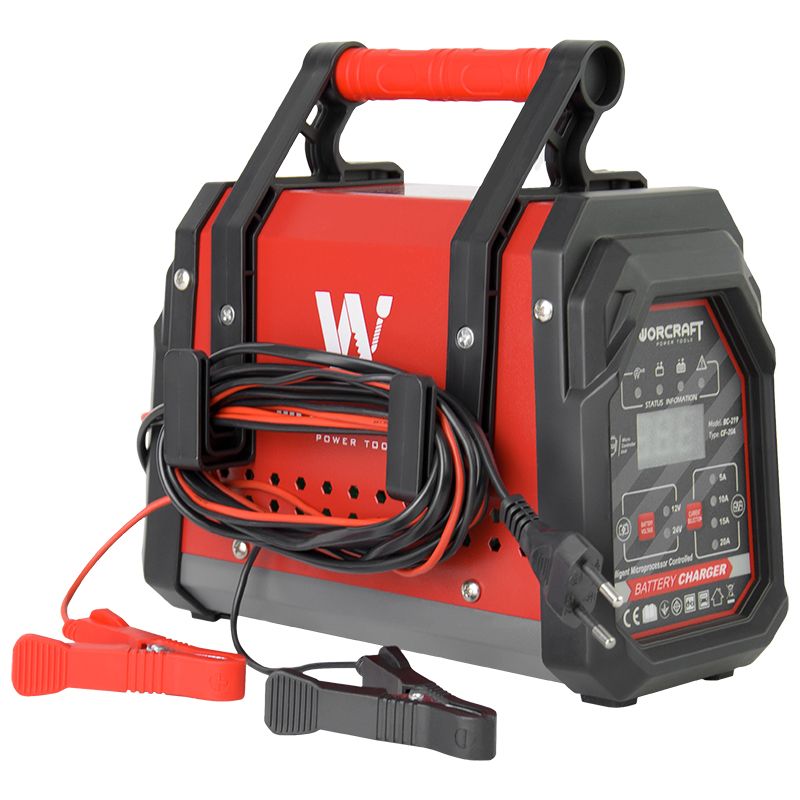 Зарядний пристрій для автомобільних акумуляторів WORCRAFT BC-219