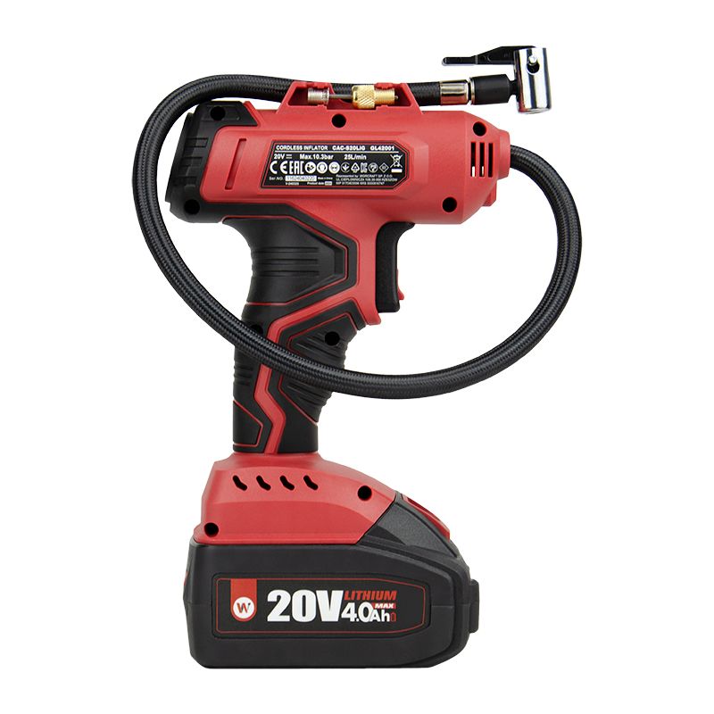 Акумуляторний компресор повітряний WORCRAFT CAC-S20LiG