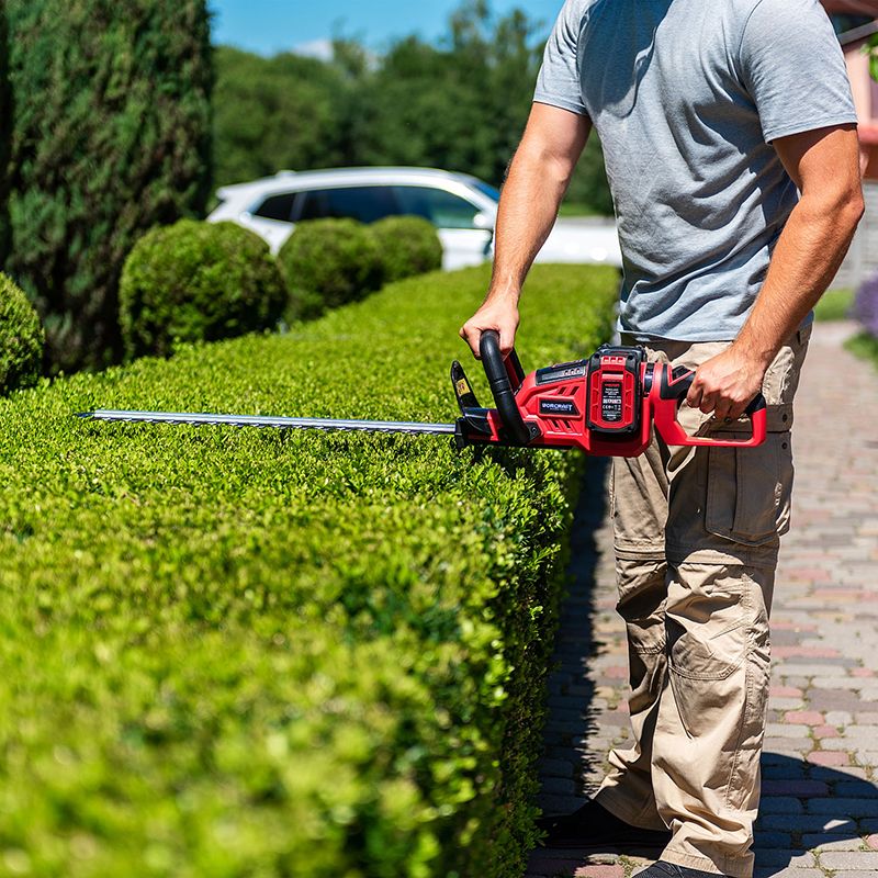 Акумуляторний безщітковий кущоріз WORCRAFT CHT‑S40LiB