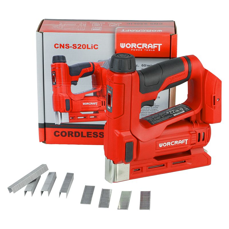 Акумуляторний цвяхозабивач комбінований WORCRAFT CNS‑S20LiC
