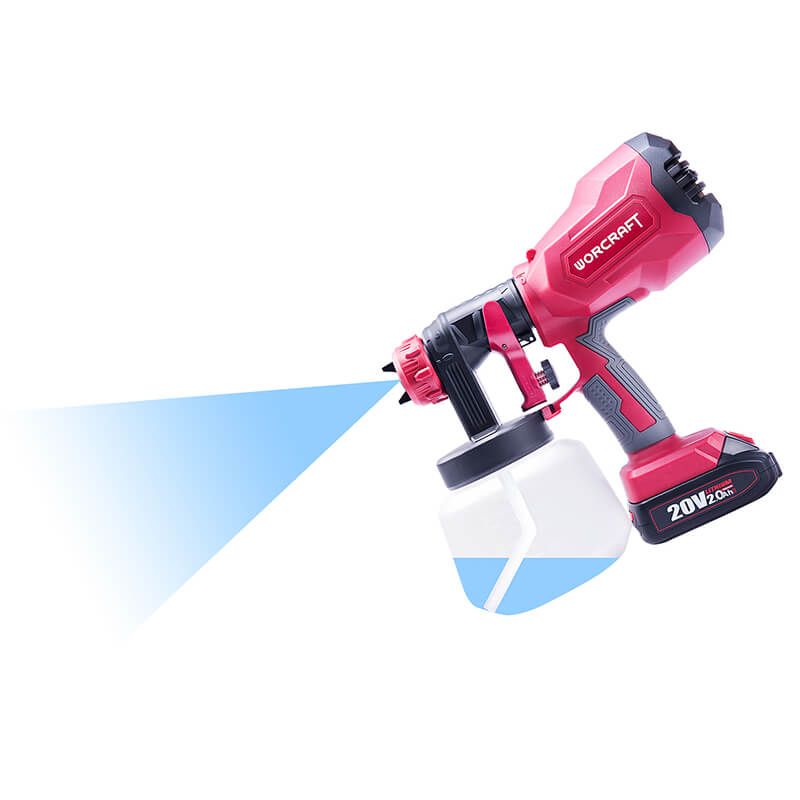 Акумуляторний фарбопульт WORCRAFT CSG-S20LiA