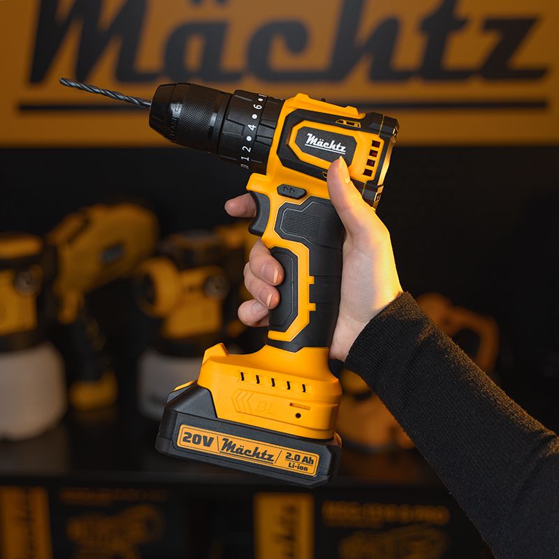 Шуруповерт акумуляторний безщітковий Mächtz MCD-20H-LiB