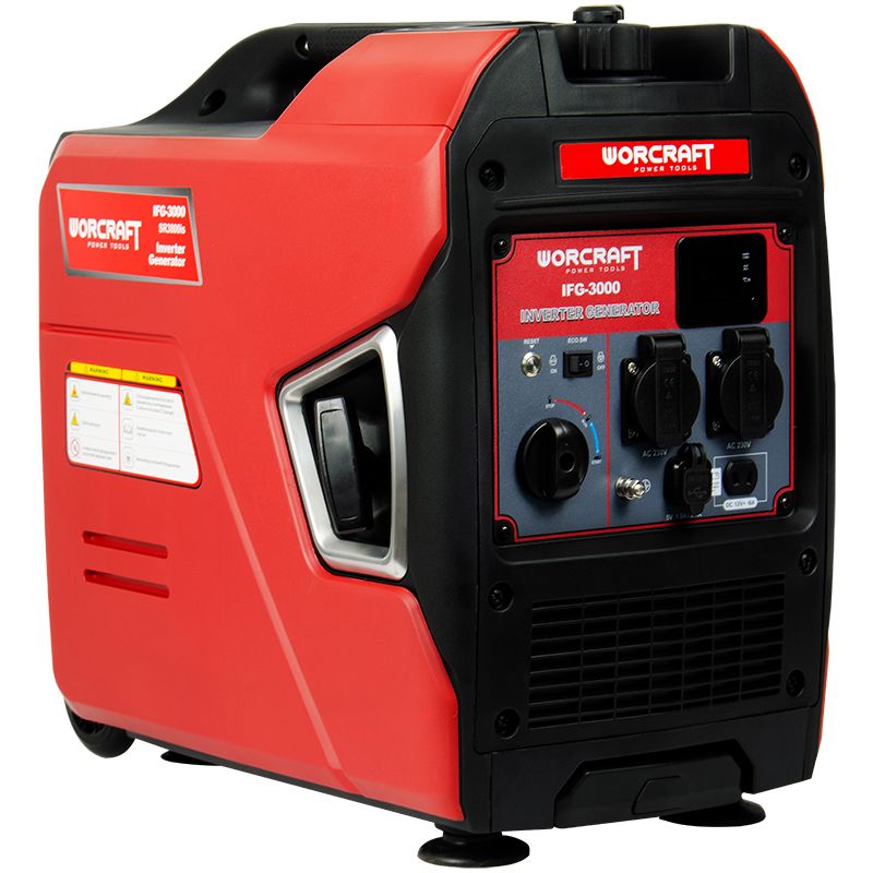 Інверторний електрогенератор 3,5 кВт WORCRAFT IFG-3000 