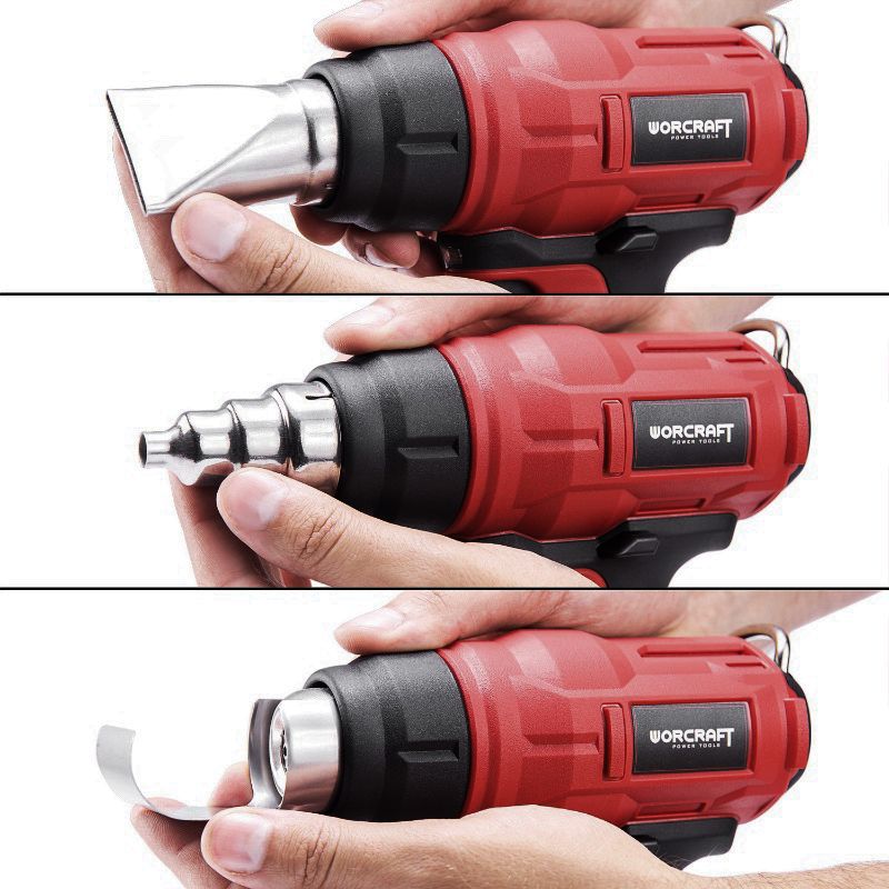 Акумуляторний фен будівельний WORCRAFT CHG-S20Li