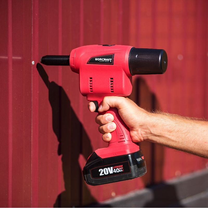 Акумуляторний пістолет для заклепок WORCRAFT CRG-S20Li