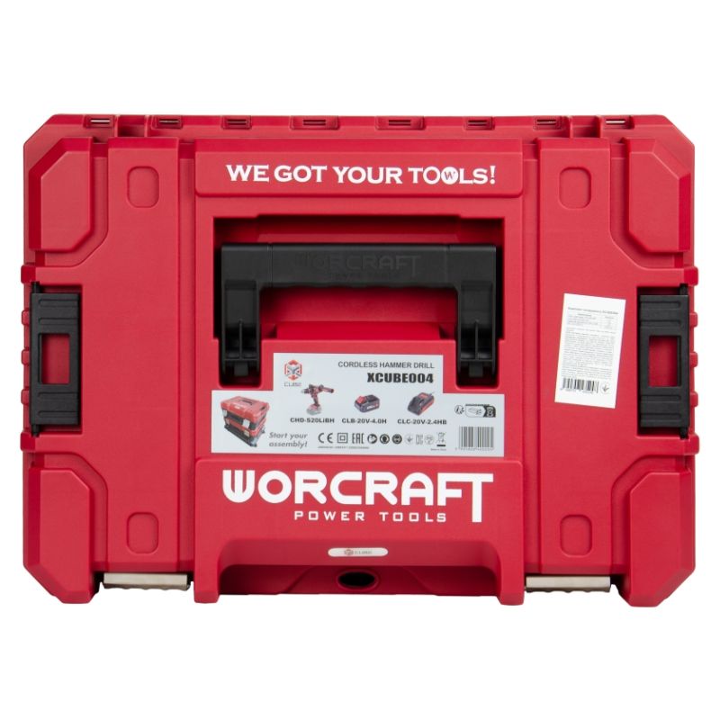 Акумуляторний безщітковий шуруповерт WORCRAFT XCUBE004
