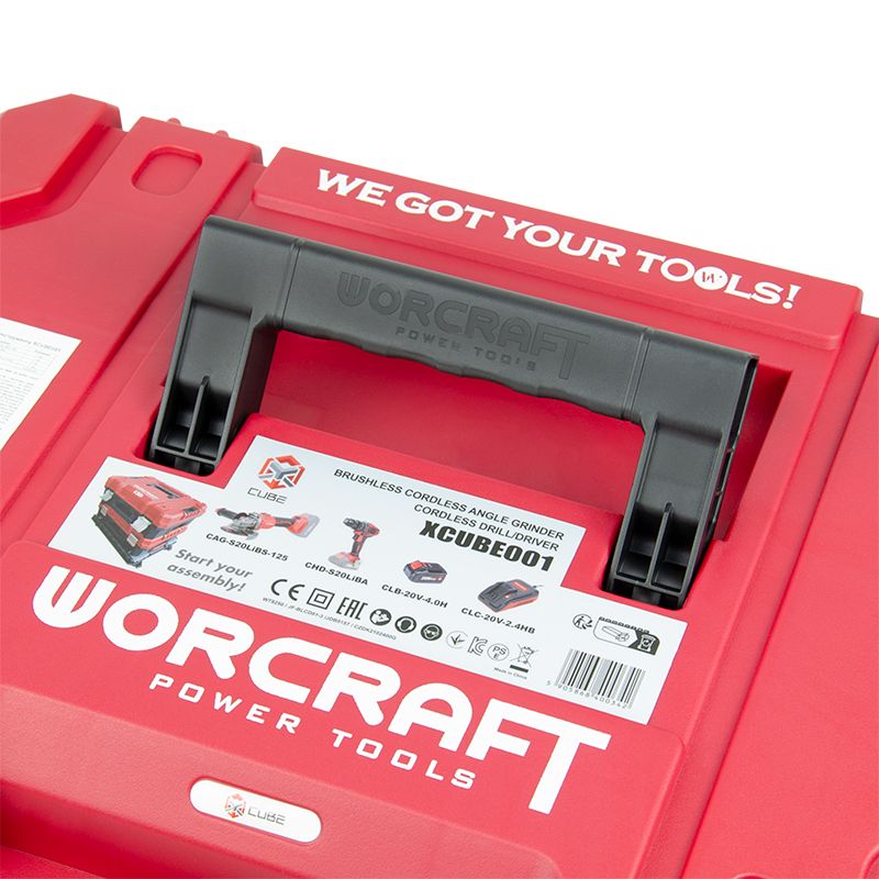 Набір інструменту WORCRAFT XCUBE001