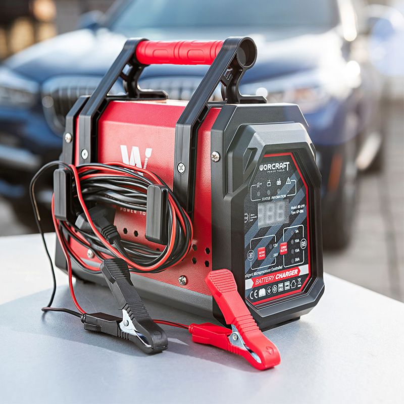 Зарядний пристрій для автомобільних акумуляторів WORCRAFT BC-219