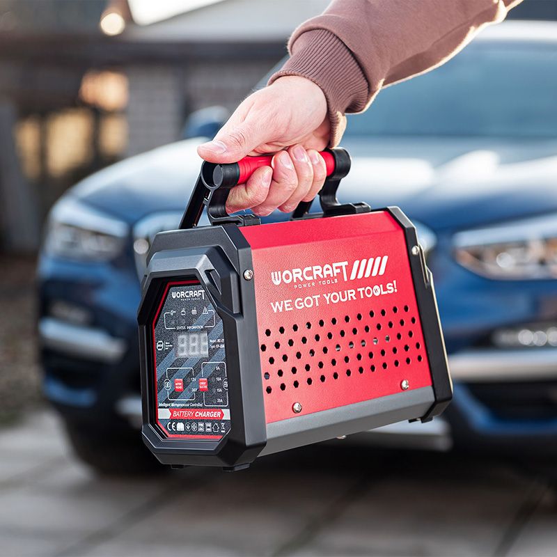 Зарядний пристрій для автомобільних акумуляторів WORCRAFT BC-219