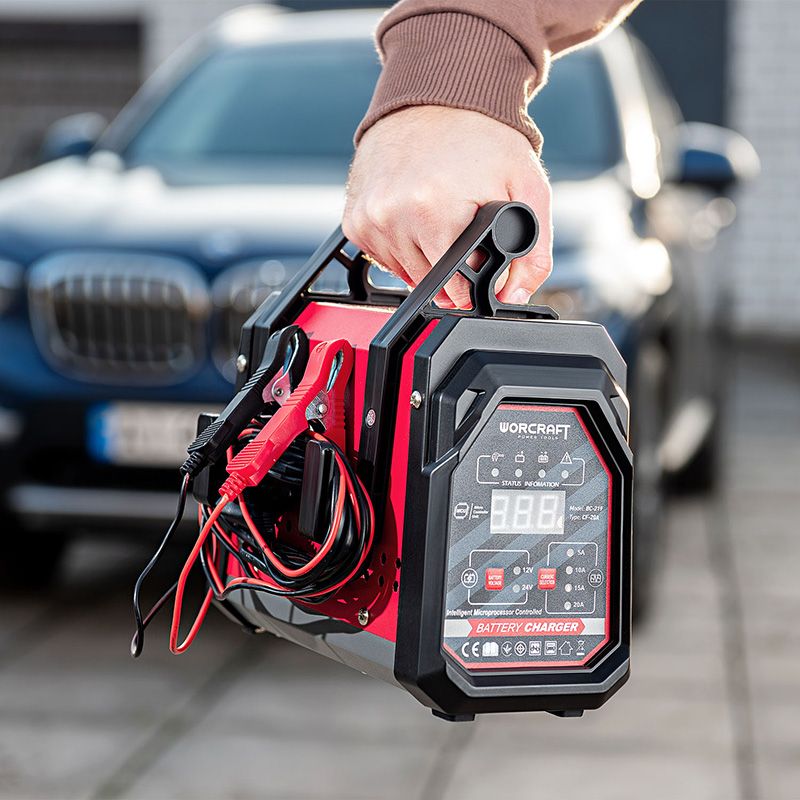 Зарядний пристрій для автомобільних акумуляторів WORCRAFT BC-219