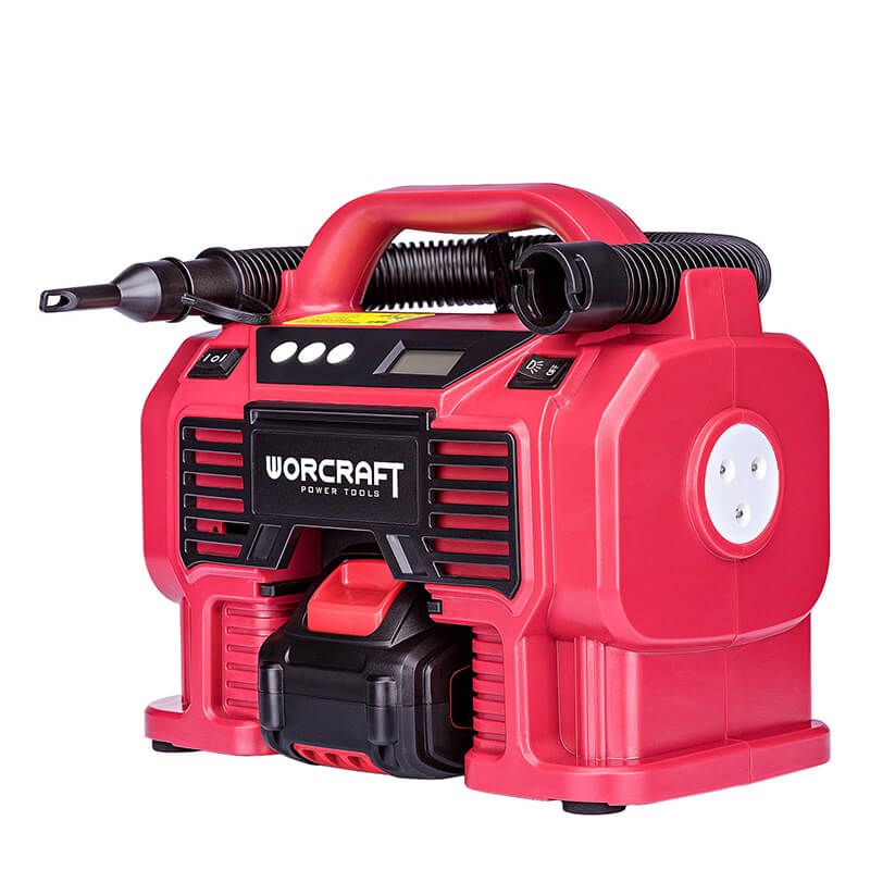Акумуляторний компресор повітряний WORCRAFT CAC-S20LiA