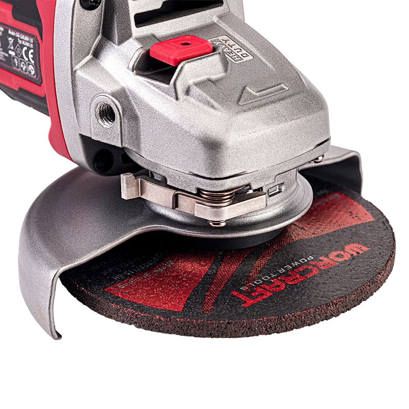 Акумуляторна безщіткова шліфмашина кутова WORCRAFT CAG‑S20LiBM-125