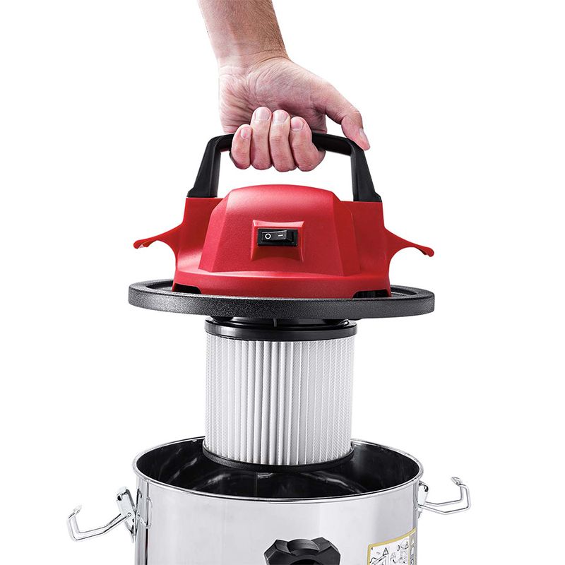 Акумуляторний будівельний пилосос WORCRAFT CAVC-S20Li-18L