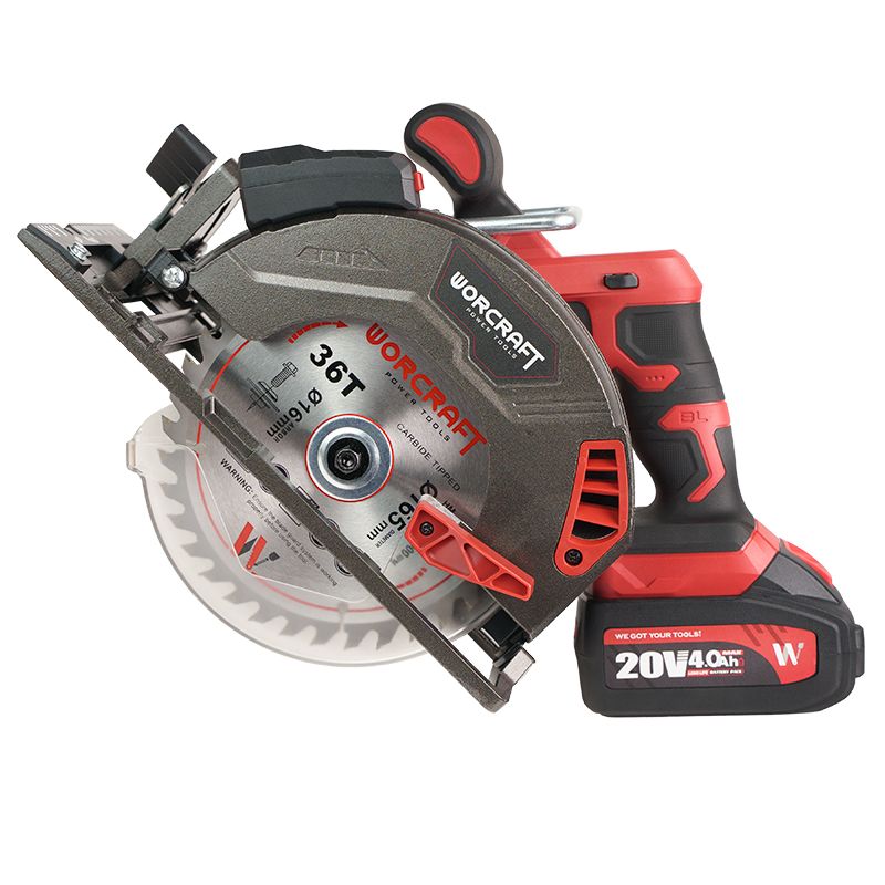 Акумуляторна безщіткова циркулярна пила WORCRAFT CCS-S20LiB