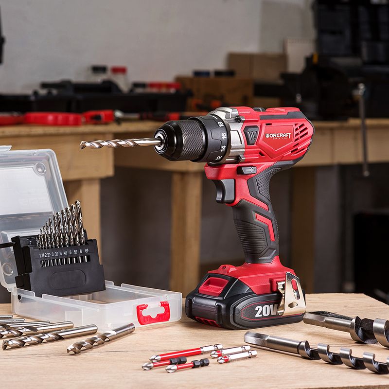 Акумуляторний шуруповерт WORCRAFT CD-S20LiWB