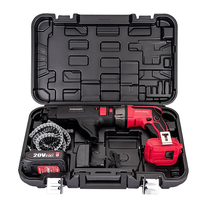 Акумуляторний безщітковий шуруповерт стрічковий WORCRAFT CDIS-S20LiBM