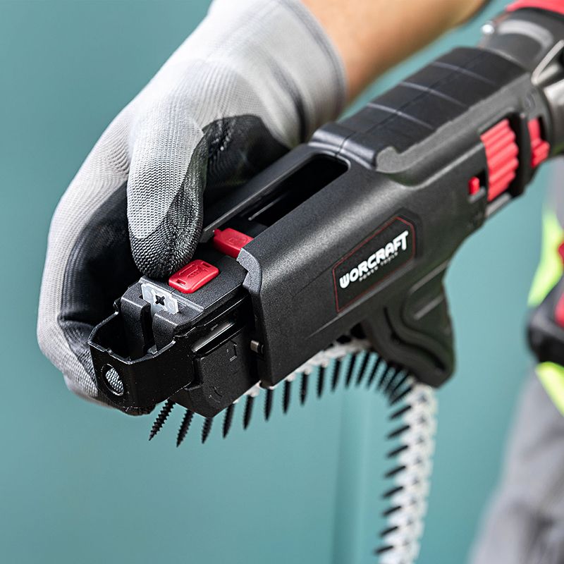 Акумуляторний безщітковий шуруповерт стрічковий WORCRAFT CDIS-S20LiBM