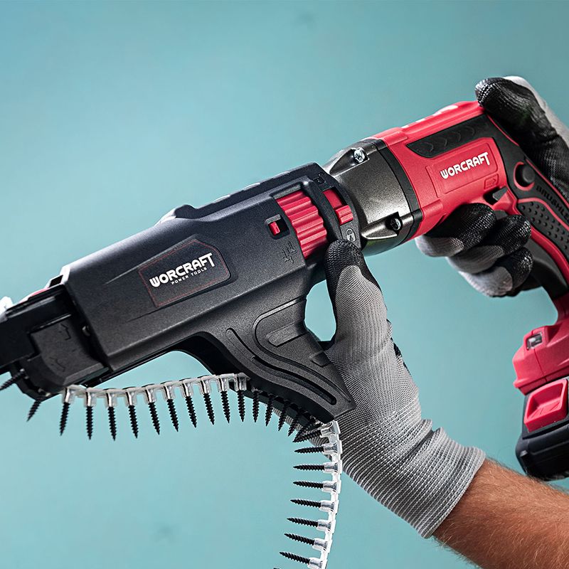 Акумуляторний безщітковий шуруповерт стрічковий WORCRAFT CDIS-S20LiBM