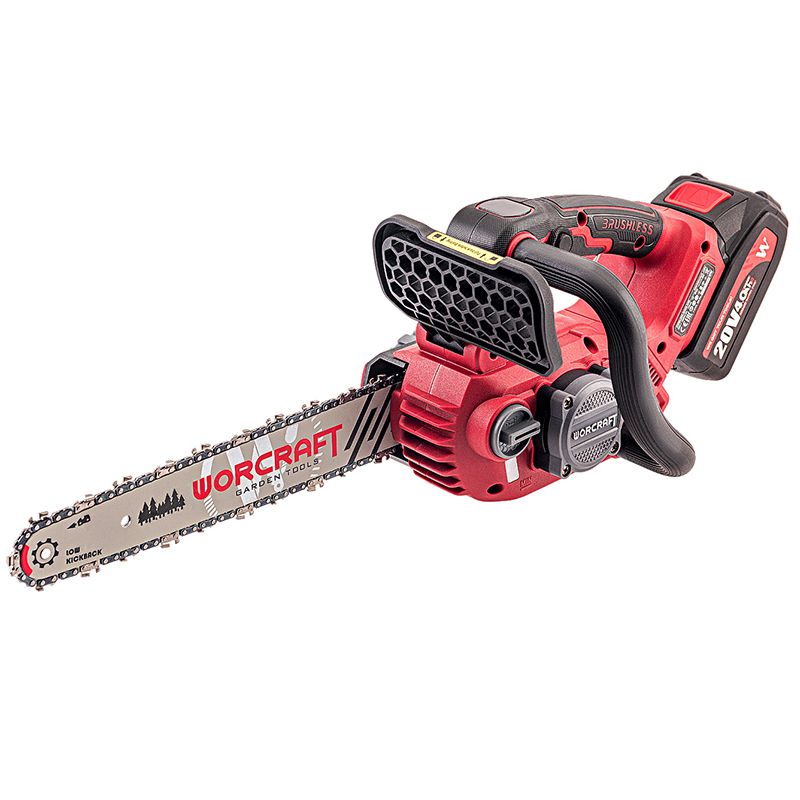 Акумуляторна безщіткова пила ланцюгова WORCRAFT CGC-S20LiBA