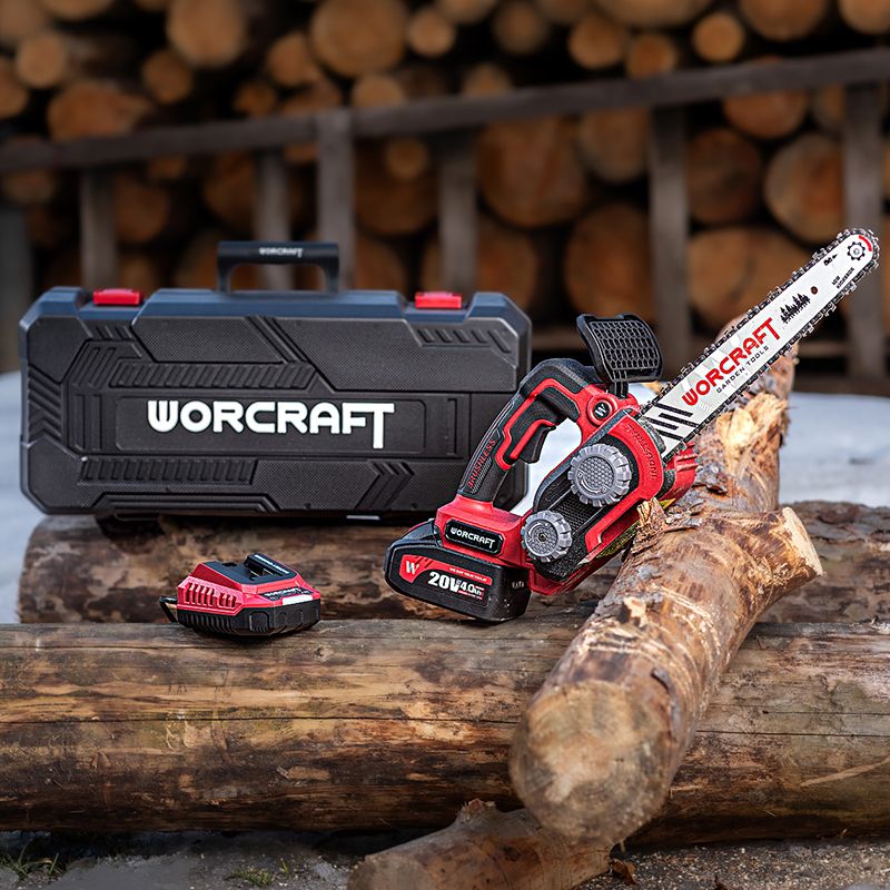 Акумуляторна безщіткова пила ланцюгова WORCRAFT CGC-S20LiBAM