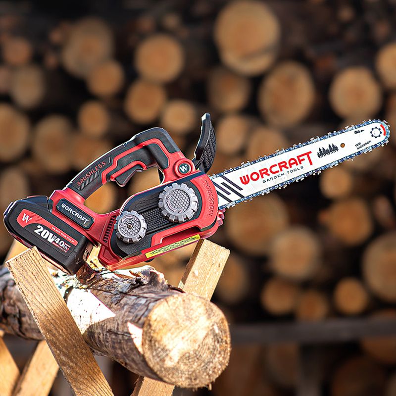 Акумуляторна безщіткова пила ланцюгова WORCRAFT CGC-S20LiBAM