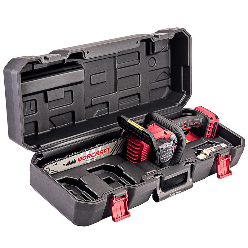 Акумуляторна безщіткова пила ланцюгова WORCRAFT CGC-S20LiBD