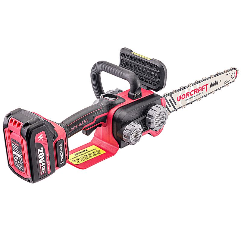 Акумуляторна безщіткова пила ланцюгова WORCRAFT CGC-S20LiBDM