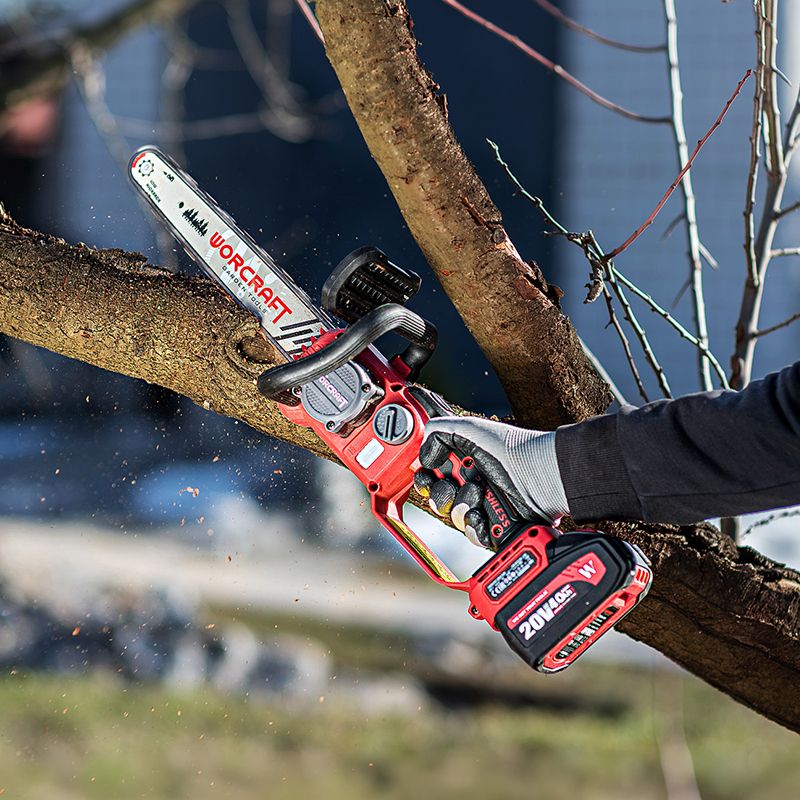 Акумуляторна безщіткова пила ланцюгова WORCRAFT CGC-S20LiBD