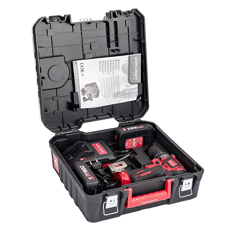 Акумуляторний безщітковий шуруповерт WORCRAFT CHD-S20LiBAT